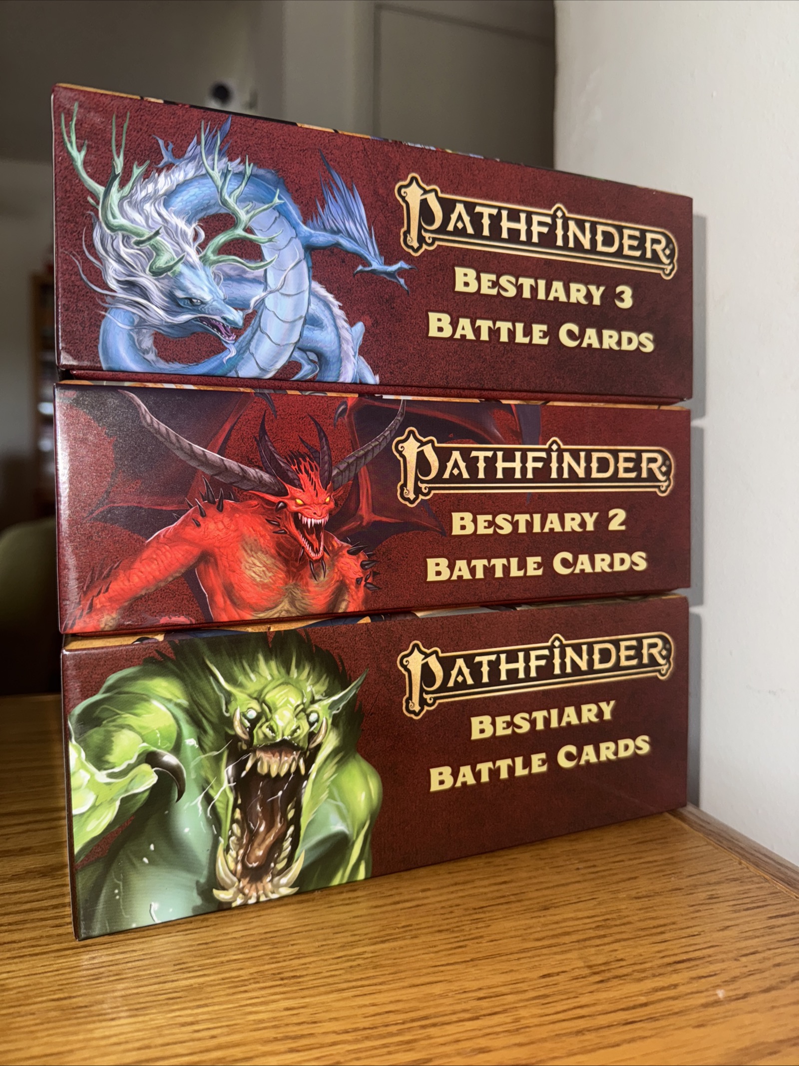 Pathfinder 2nd Edition Beastiary Cards (Sets 1-3) photo 1
